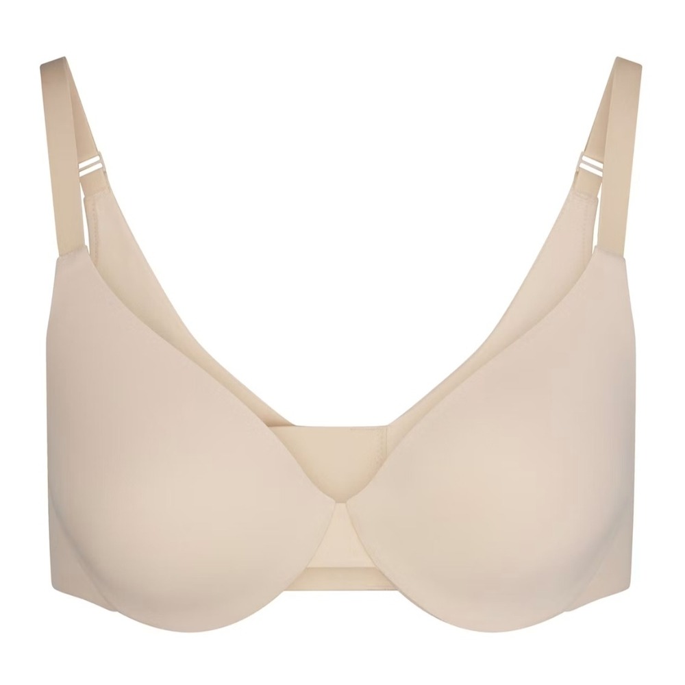 Skims Smoothing Intimates Unlined Full Coverage Bra Sand BA-PLG-2610 38C